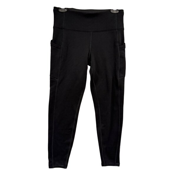 Athleta Altitude Stash Tight in Polartec Powerstretch Size MP - Picture 1 of 8